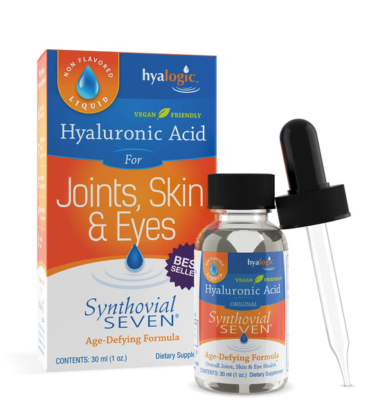 Hyalogic Synthovial Seven bottle for potential joint comfort support.