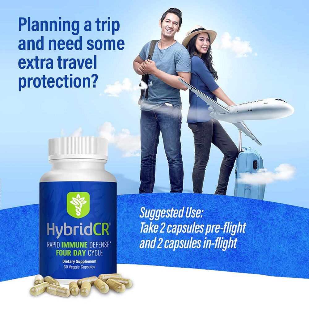 HybridCR ingredients panel with echinacea and ginseng for immune support