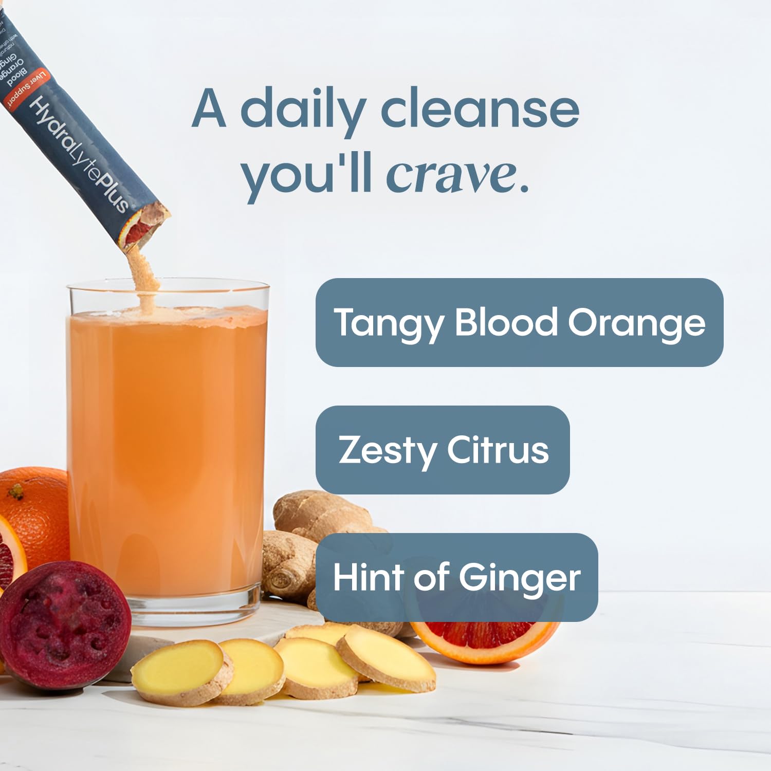 Hydralyte Liver Support with B12 and B6 supports daily wellness.