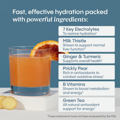 Hydralyte Liver Support milk thistle ingredient highlight for wellness notes
