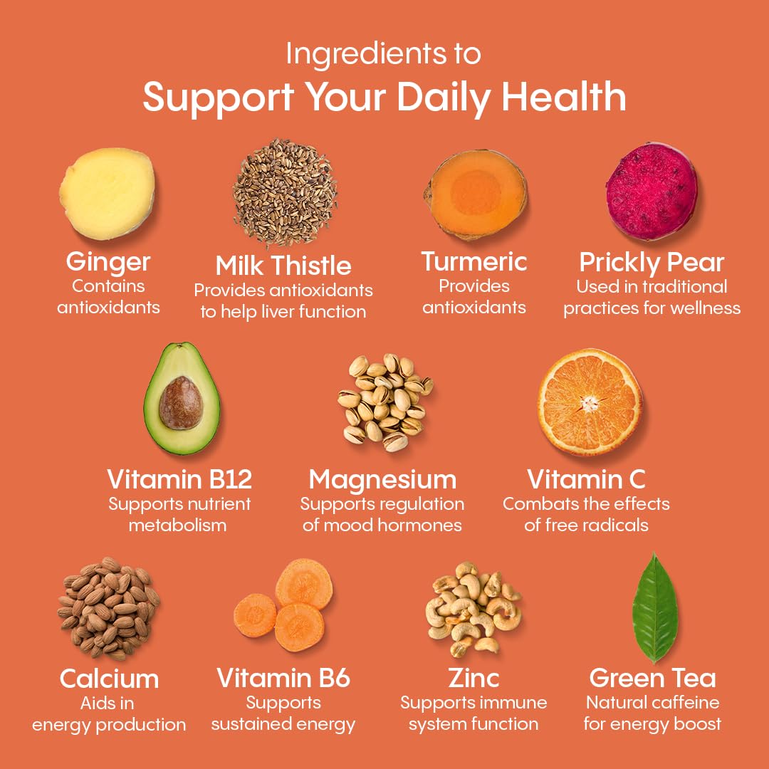 Hydralyte Liver Support turmeric and ginger for natural flavor