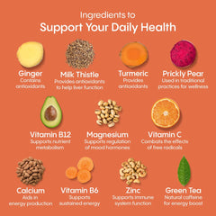 Hydralyte Liver Support turmeric and ginger for natural flavor