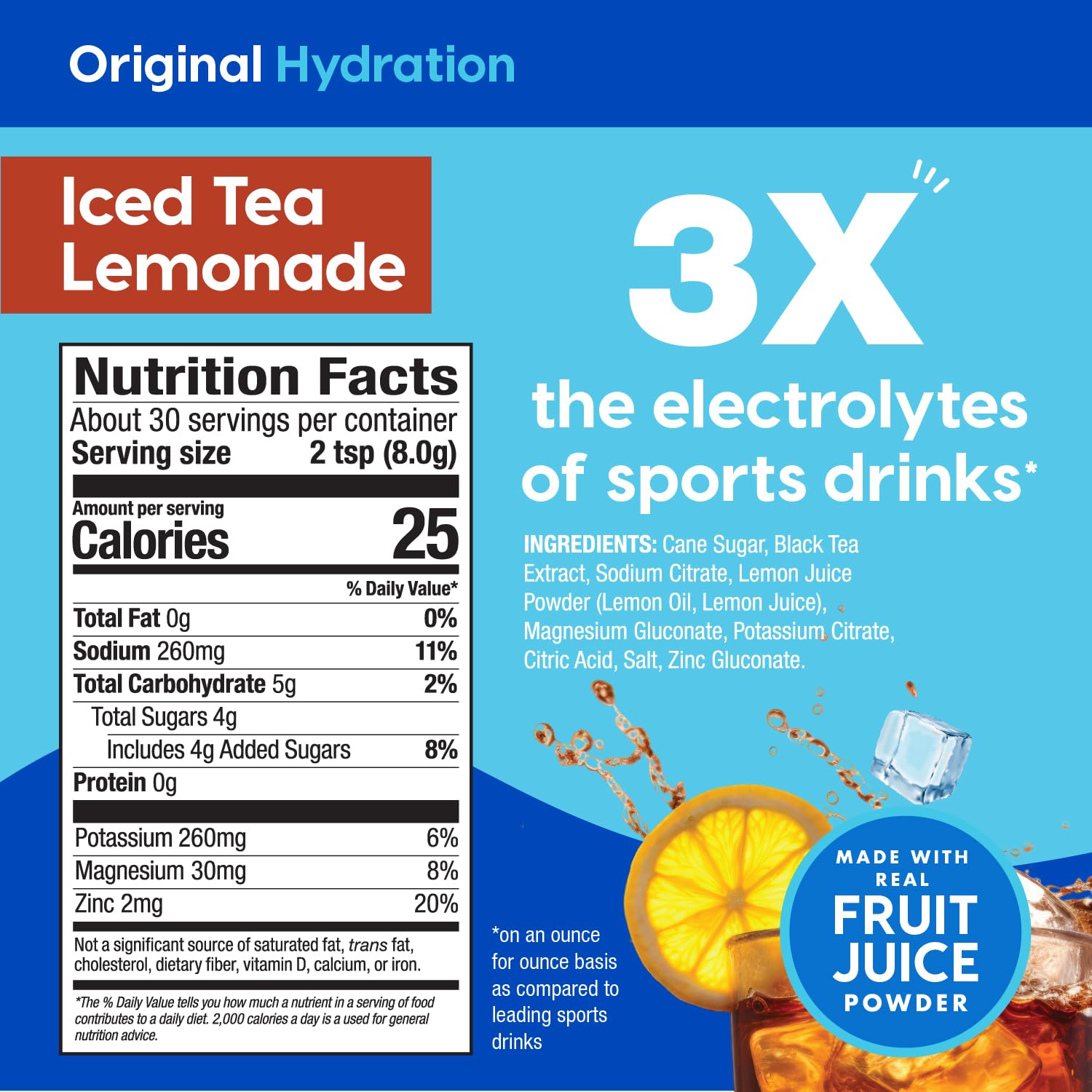 HYDRANT pour-ready packet for fast hydration during workouts