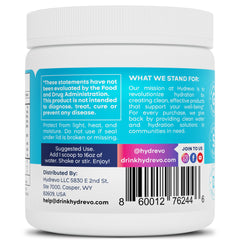 Hydrevo daily hydration routine with a sugar-free, keto-friendly mix.