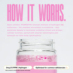 Hydrofy natural stevia-sweetened formula supports zero-sugar hydration for keto or fasting.