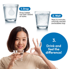 Hydroh 30-day supply box ideal for routine hydrogen hydration.