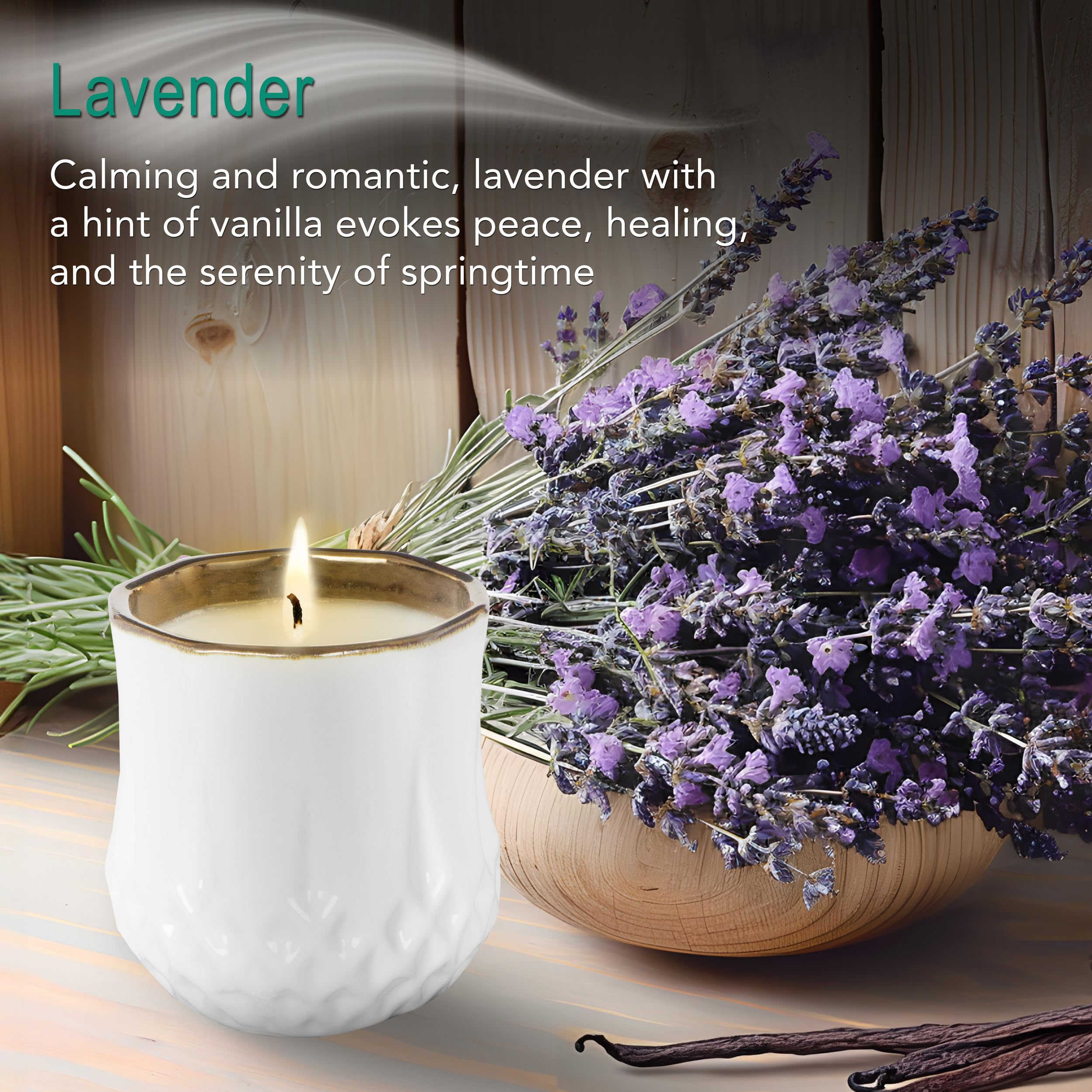 Hyggelight Astrid provides a long burn of 45-50 hours for steady aroma.
