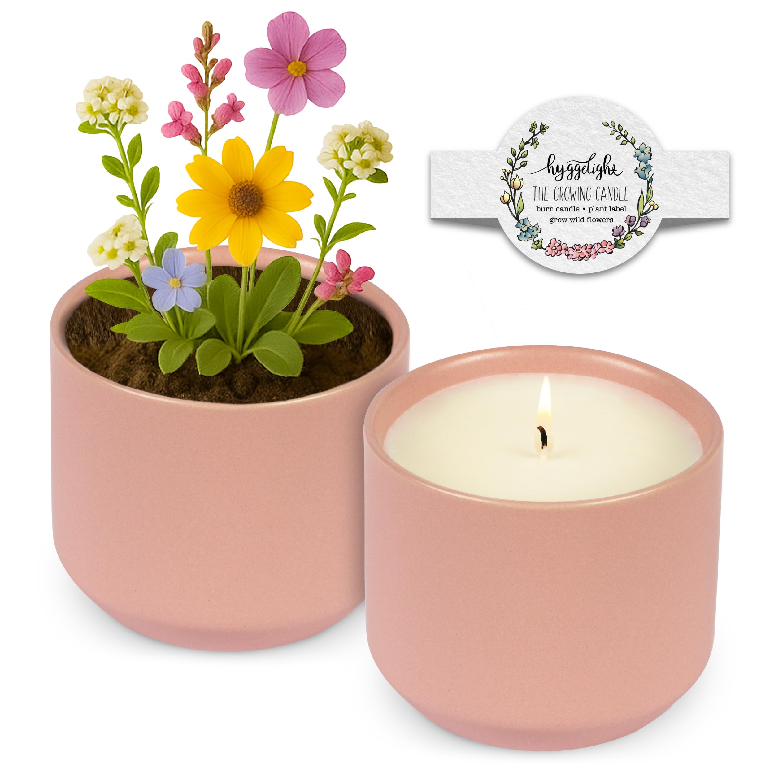 Hyggelight Adelyn sandalwood-vanilla candle for warm ambience