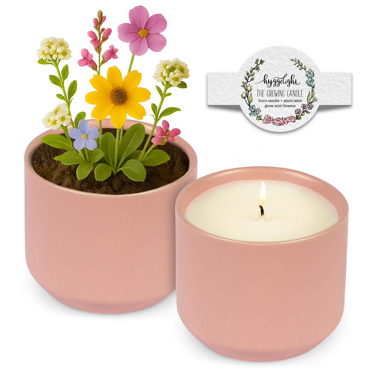 Hyggelight Adelyn sandalwood-vanilla candle for warm ambience