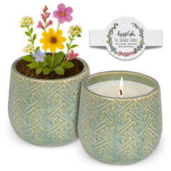 Hyggelight Ida sandalwood and vanilla candle for a warm, calming living space.