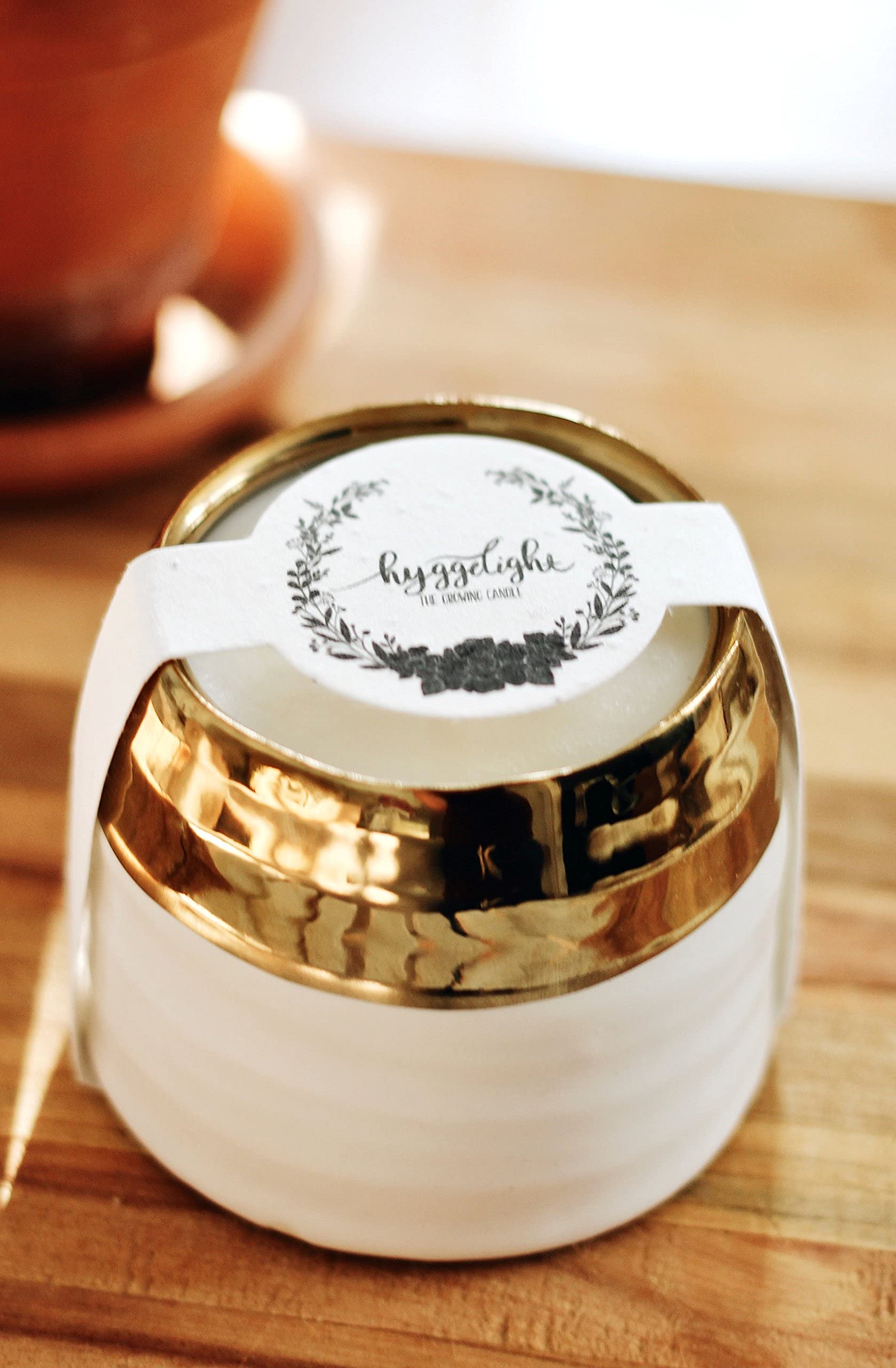 Hyggelight reusable container doubles as a planter after use.
