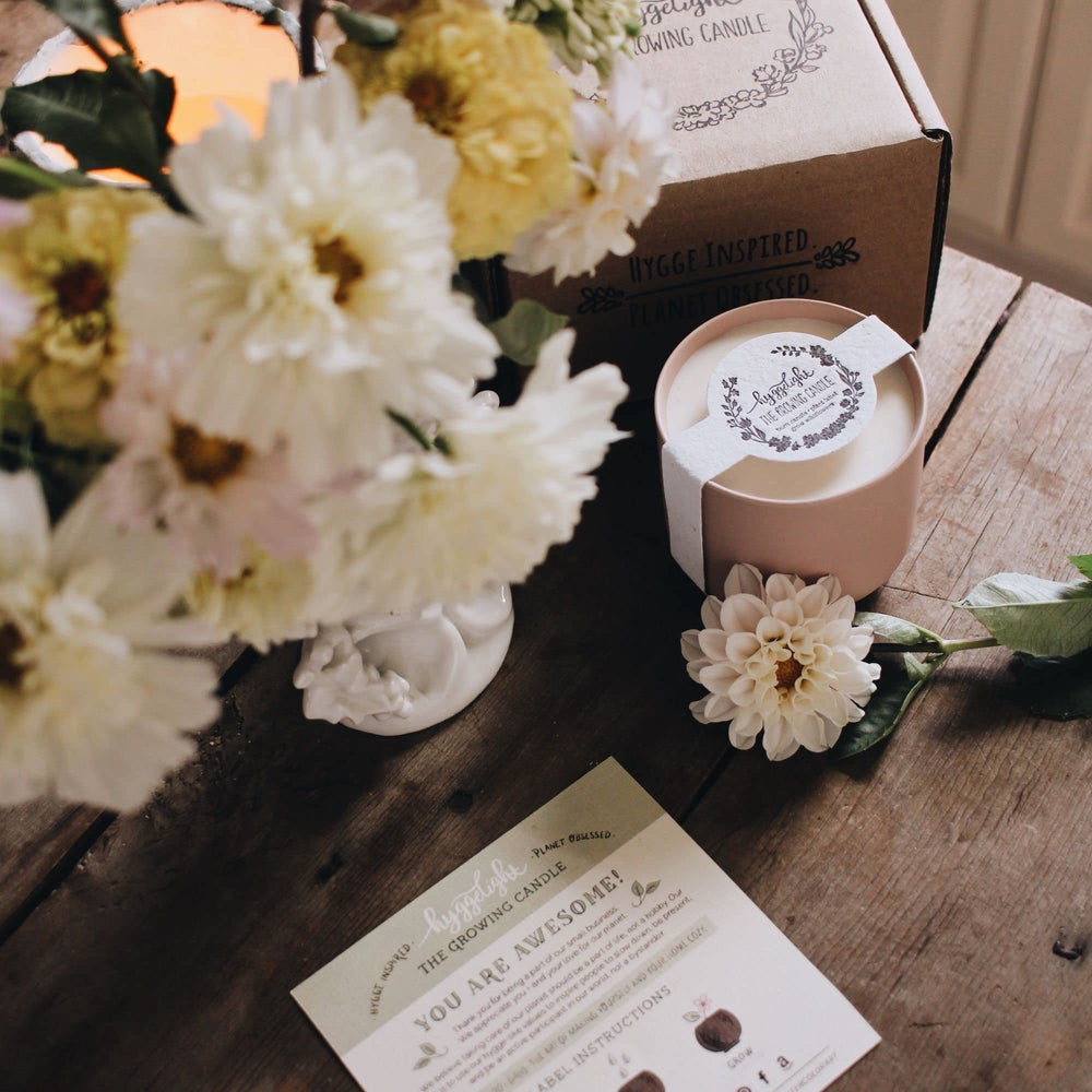 Hyggelight Adelyn soy wax candle with clean burn