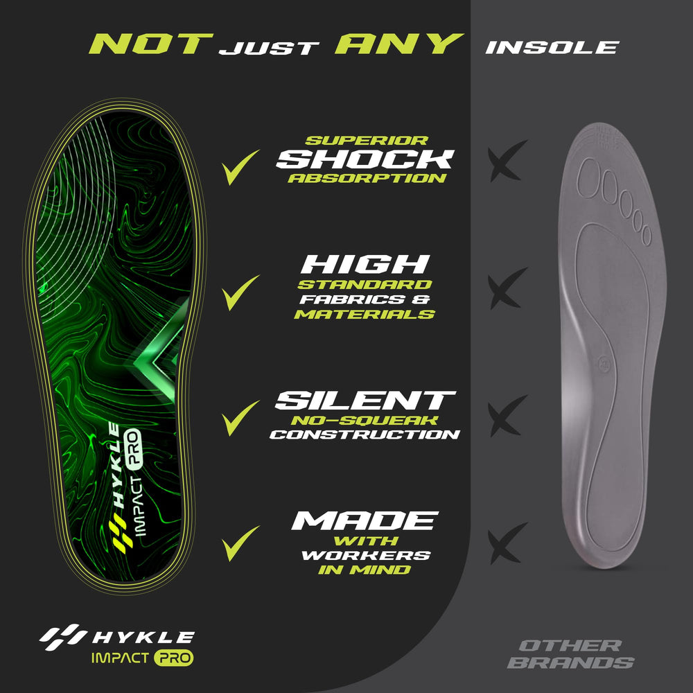 HYKLE running insole enhances foot alignment for comfortable training sessions.