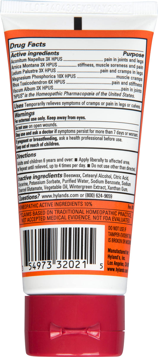 Hyland's Arnica Gel for leg relief with soothing cooling sensation
