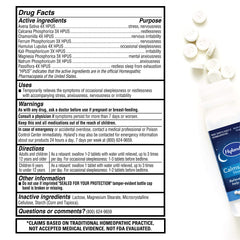 Hyland's Calms Forte easy swallow tablets shown for calmer evenings