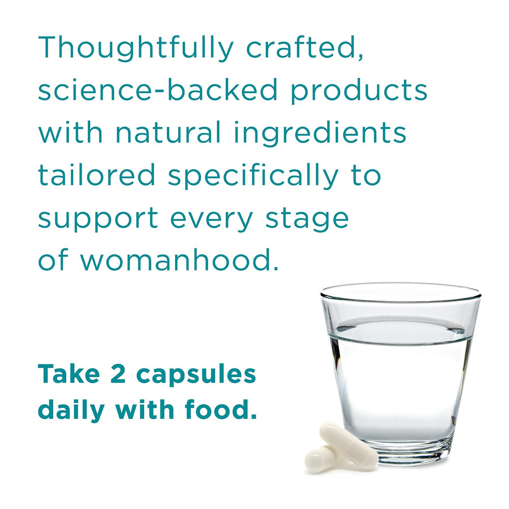 Hyland's Easy Morning Prenatal packaging image with 20 essential nutrients listed.