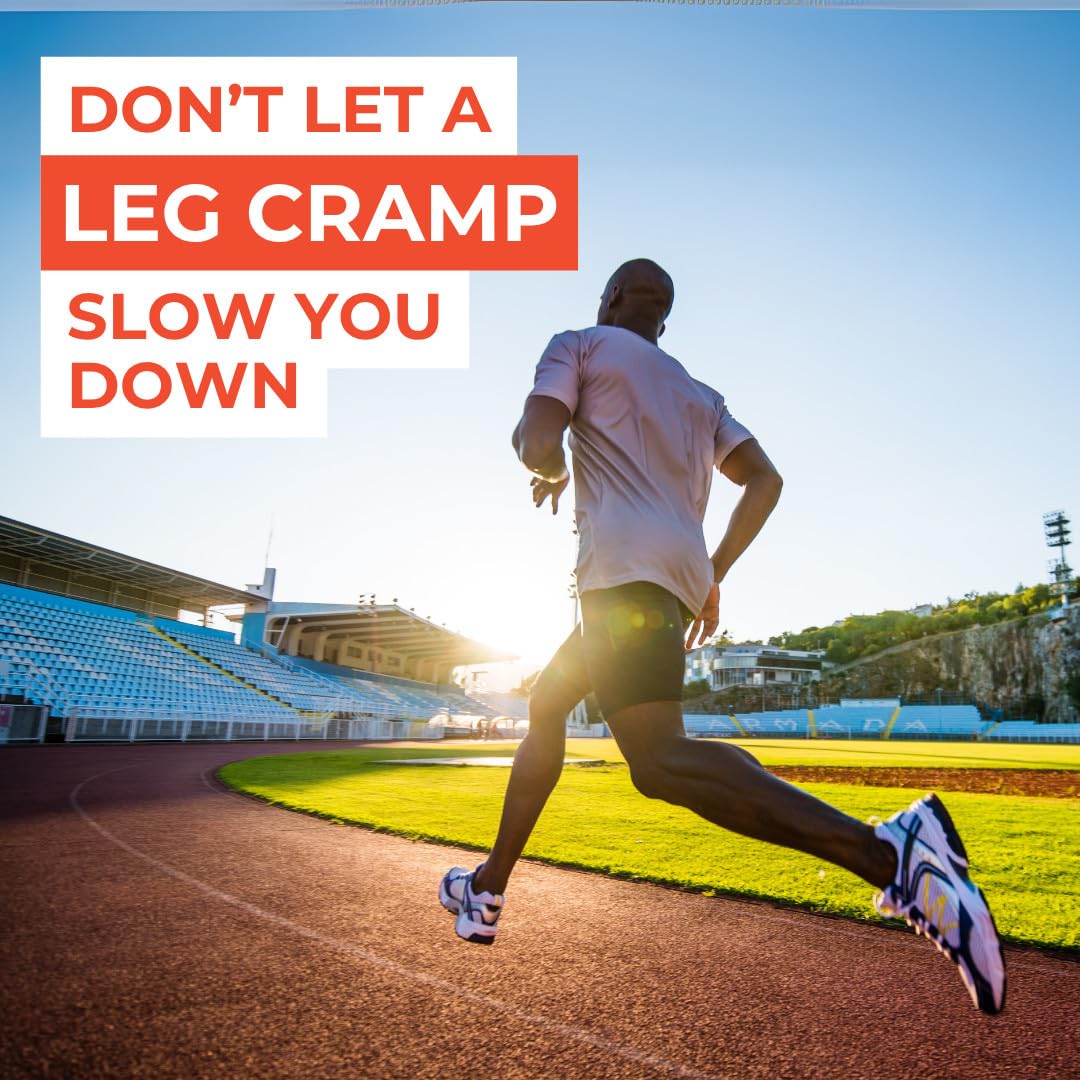 Hyland's leg cramps formula highlights calf and foot relief benefits.