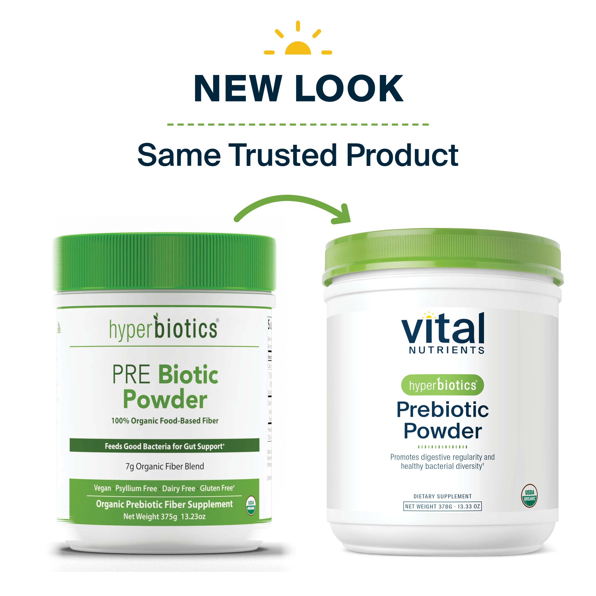 hyperbiotics vital nutrients packaging with label highlighting fiber for daily wellness.