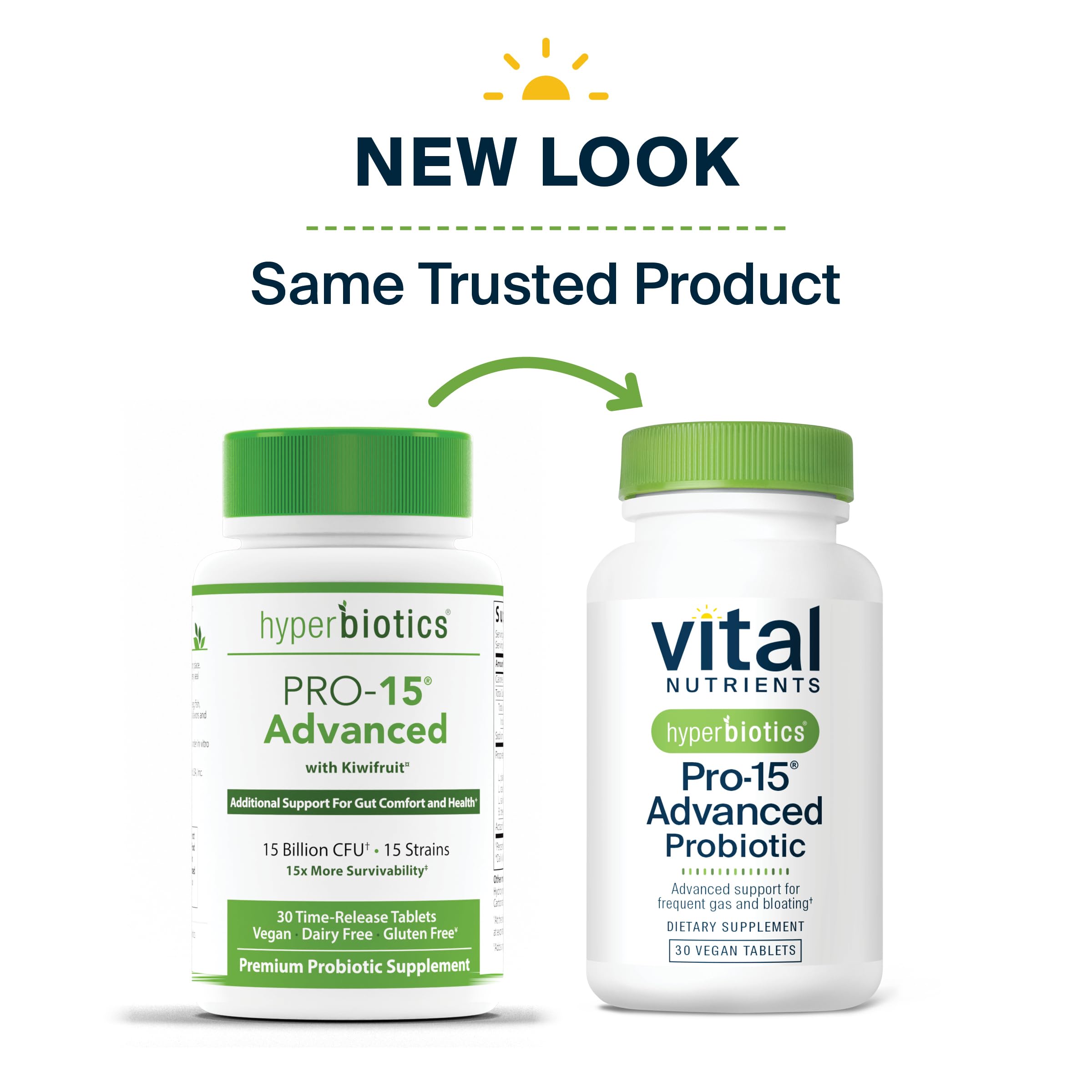 Hyperbiotics Vital Nutrients Pro-15 daily-use lifestyle shot.