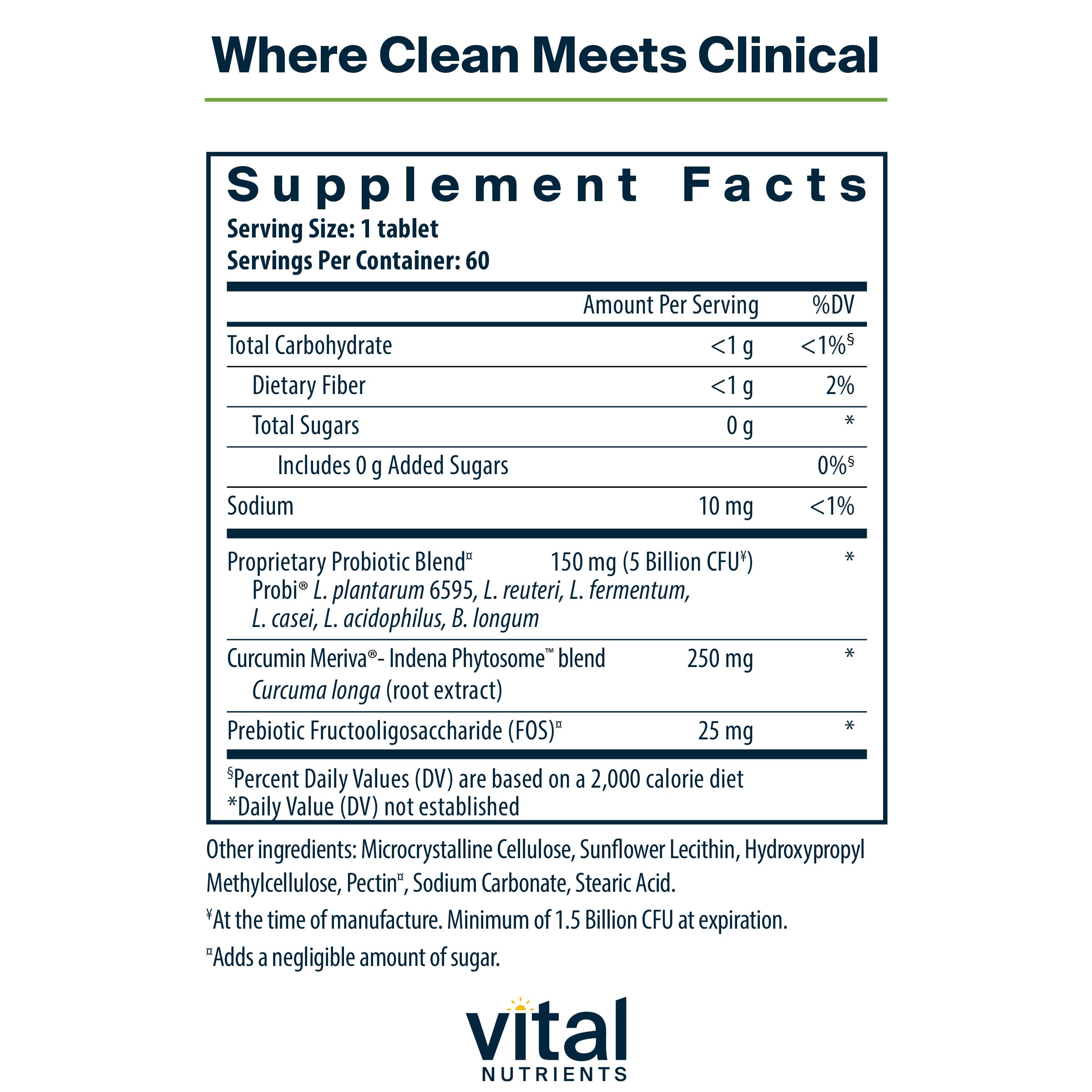 Hyperbiotics Vital Nutrients Pro Men capsules closeup shows vegan, allergen-free formula