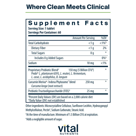 Hyperbiotics Vital Nutrients Pro Men capsules closeup shows vegan, allergen-free formula
