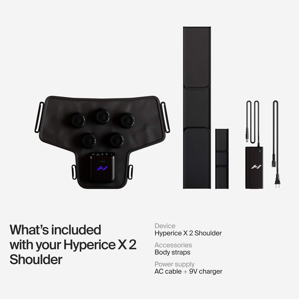 Hyperice X2 battery performance supports cordless sessions on the go