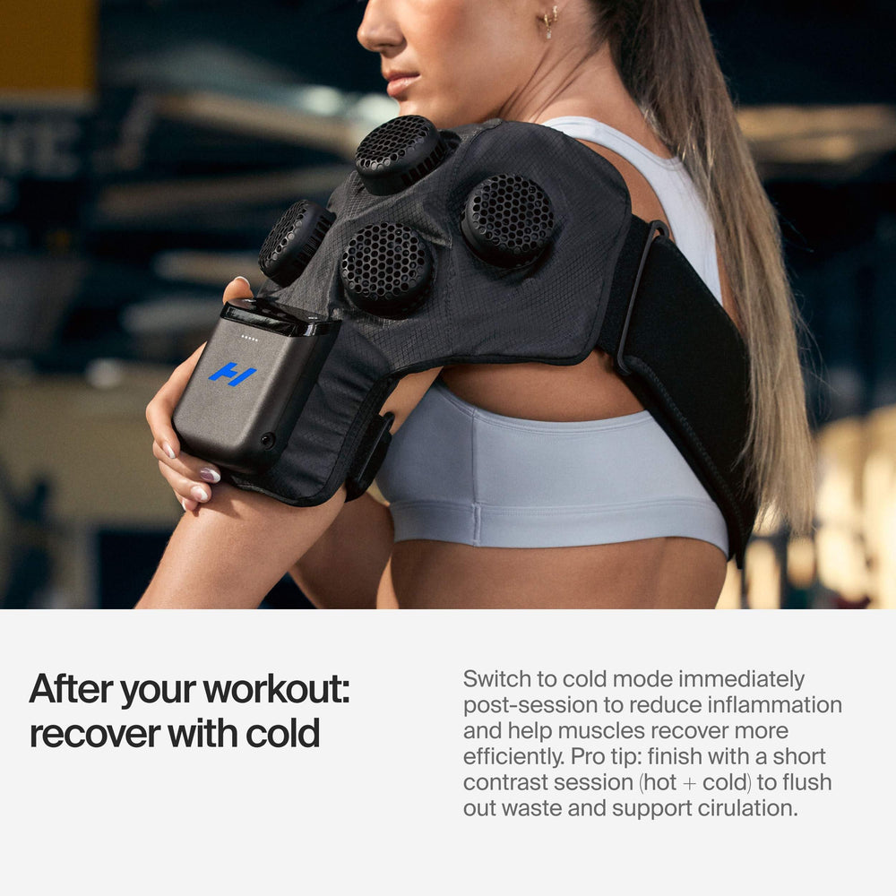 Hyperice X2 compression levels provide snug, targeted pressure