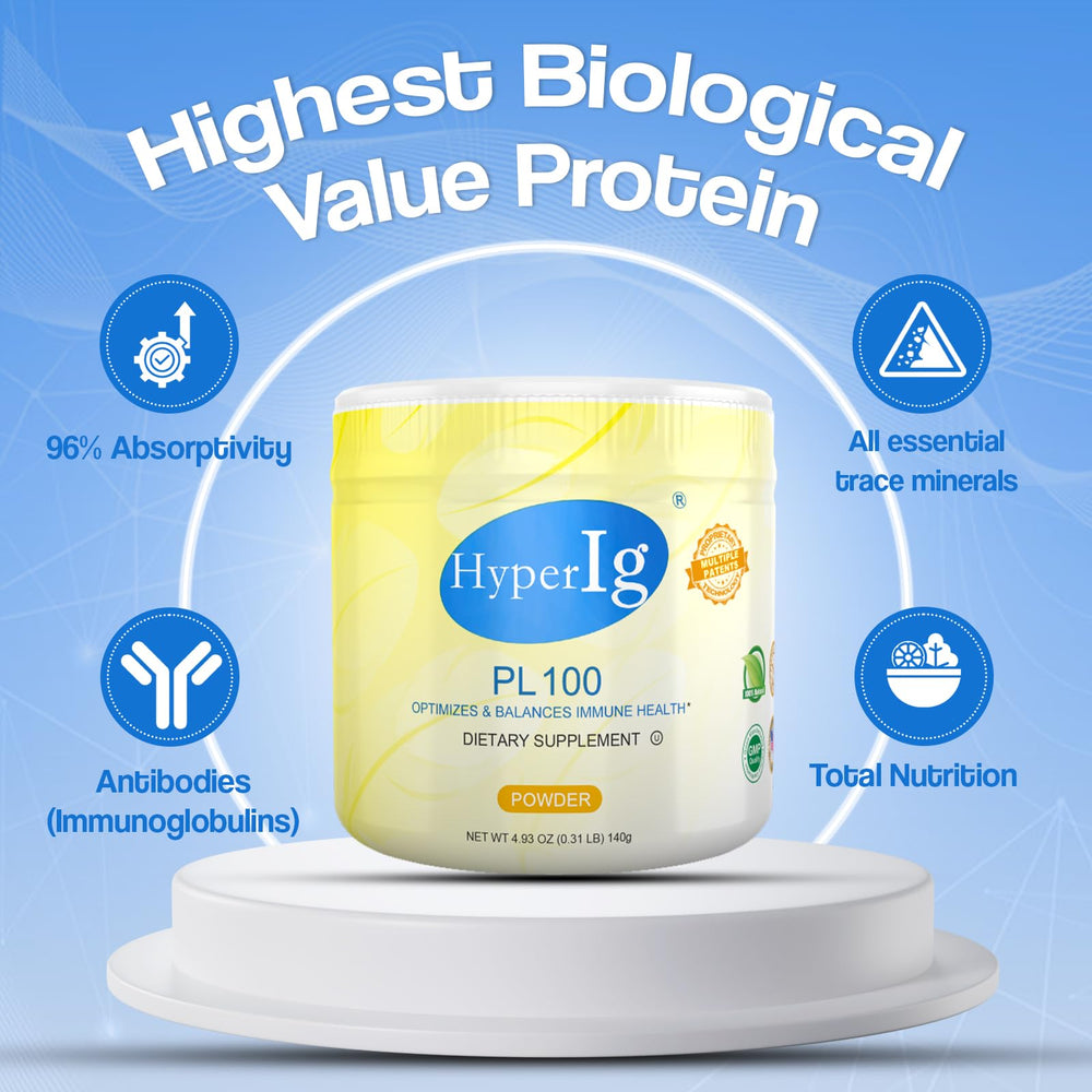 HYPERIG PL-100 digestive balance concept with yogurt