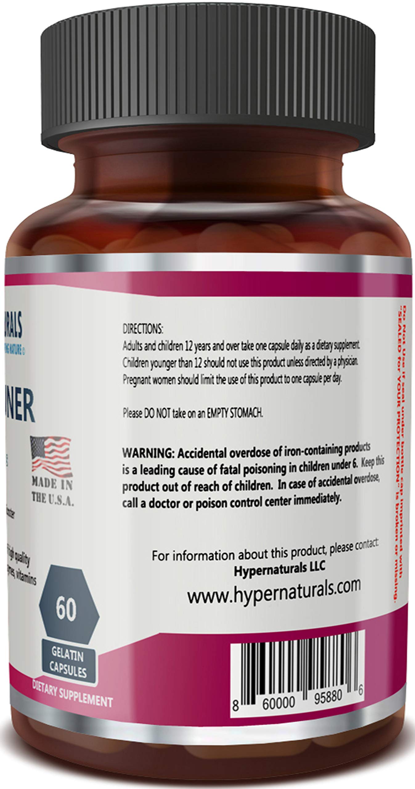 Hypernaturals OPTIMMUNER Plus capsules close-up showcasing natural ingredients.