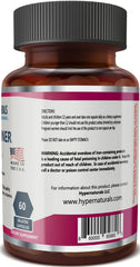 Hypernaturals OPTIMMUNER Plus capsules close-up showcasing natural ingredients.