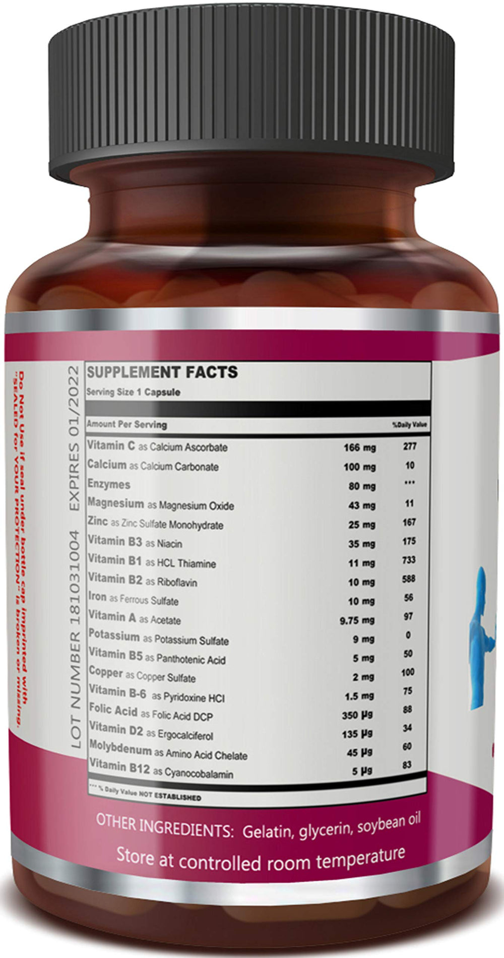 Hypernaturals OPTIMMUNER Plus capsules ready for daily immune support.