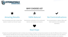 Hypernaturals OPTIMMUNER Plus capsules integrated into daily wellness routine.