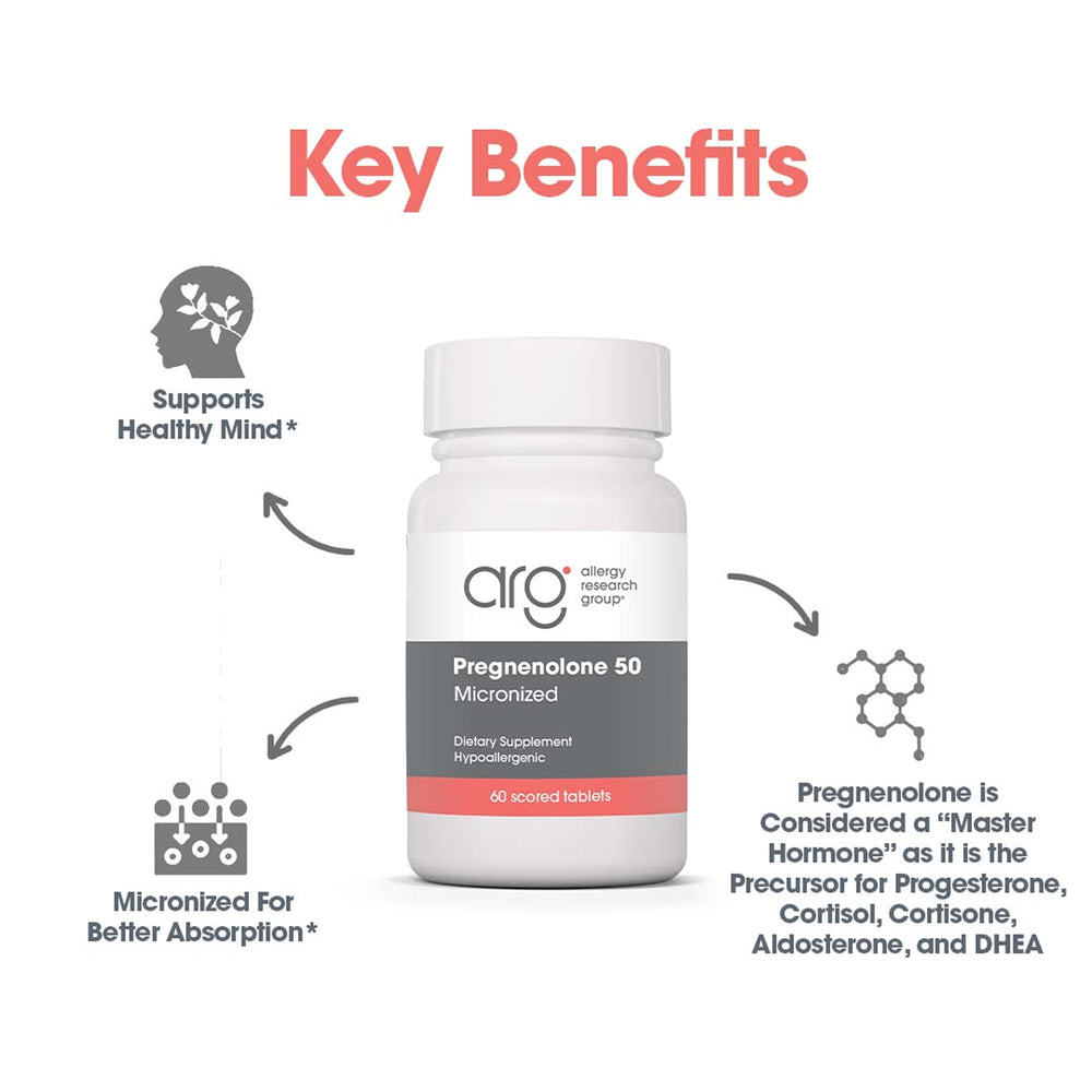 Allergy Research Group hypoallergenic formulation label on bottle.