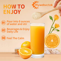 Hywebvctok cortisol drink turmeric root extract visible in blend