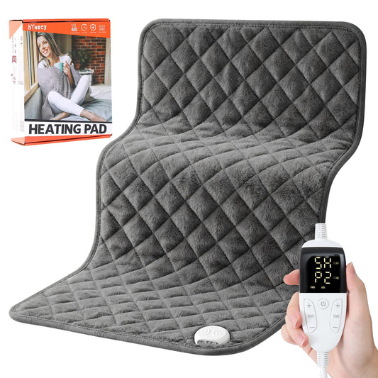 Hywecy extra large heating pad shows full back coverage for targeted warmth