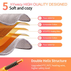 hYwecy cramps relief pad offers gentle heat for menstrual discomfort