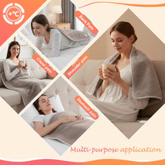 hYwecy extra-large heating pad for shoulders provides soothing heat during daily routines