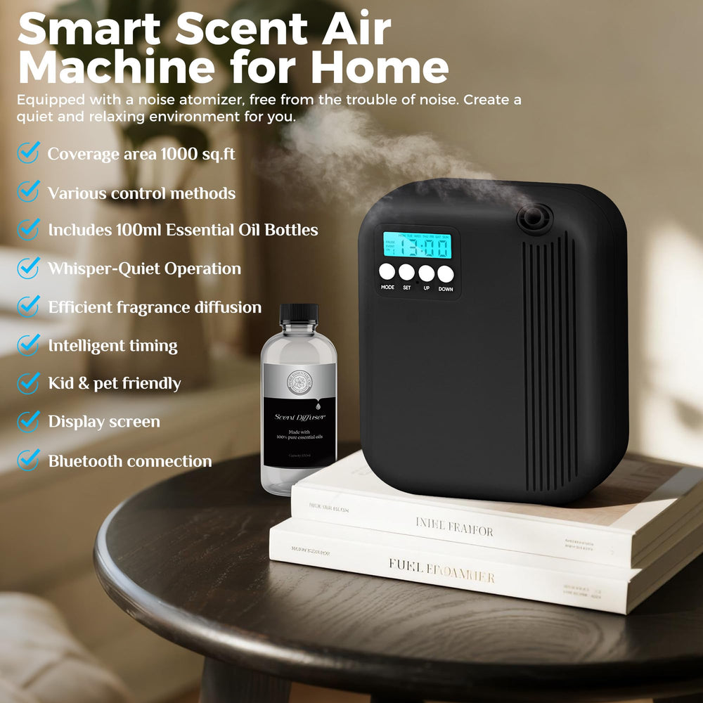 HZQVA Hotel Collection Diffuser desktop placement delivers continuous fragrance.