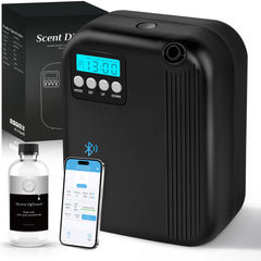 HZQVA Hotel Collection Diffuser wall-mount setup for space-saving scent diffusion.