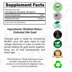 I Am Joy co. liquid gold bottle pour demonstrates easy, elegant application.