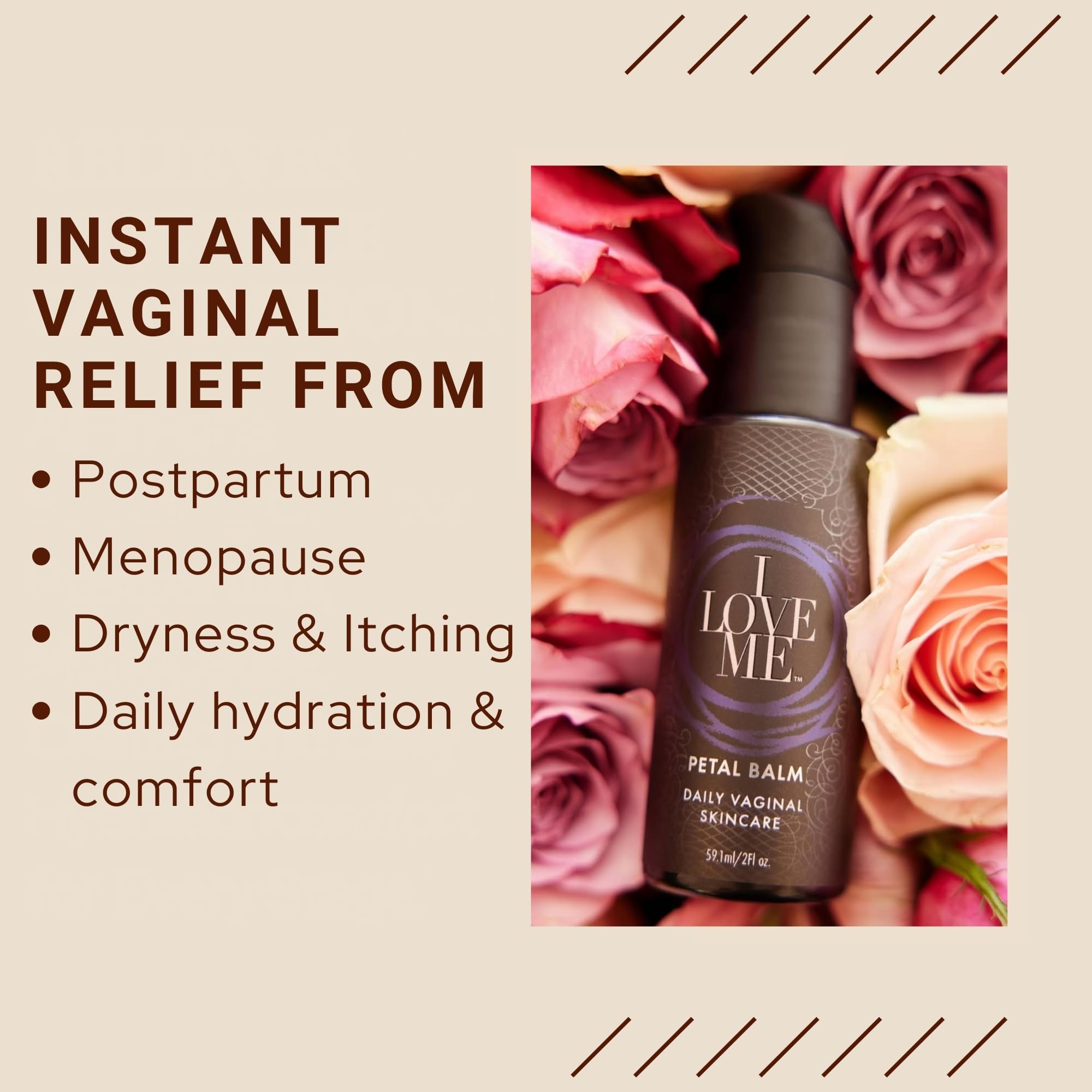 I LOVE ME Petal Balm is cruelty-free and Leaping Bunny certified.