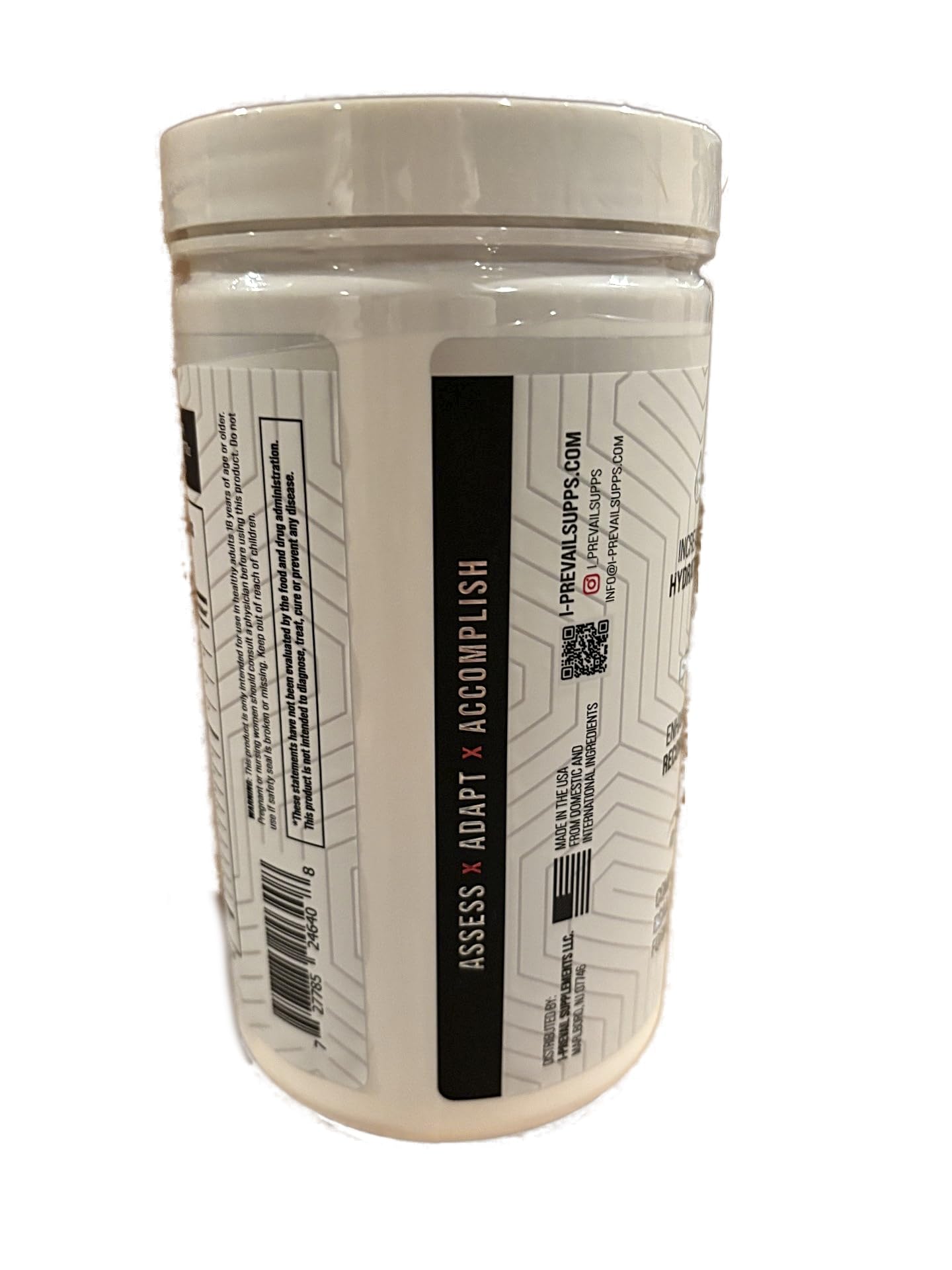 I-Prevail Amino Impact post-workout use implying recovery support