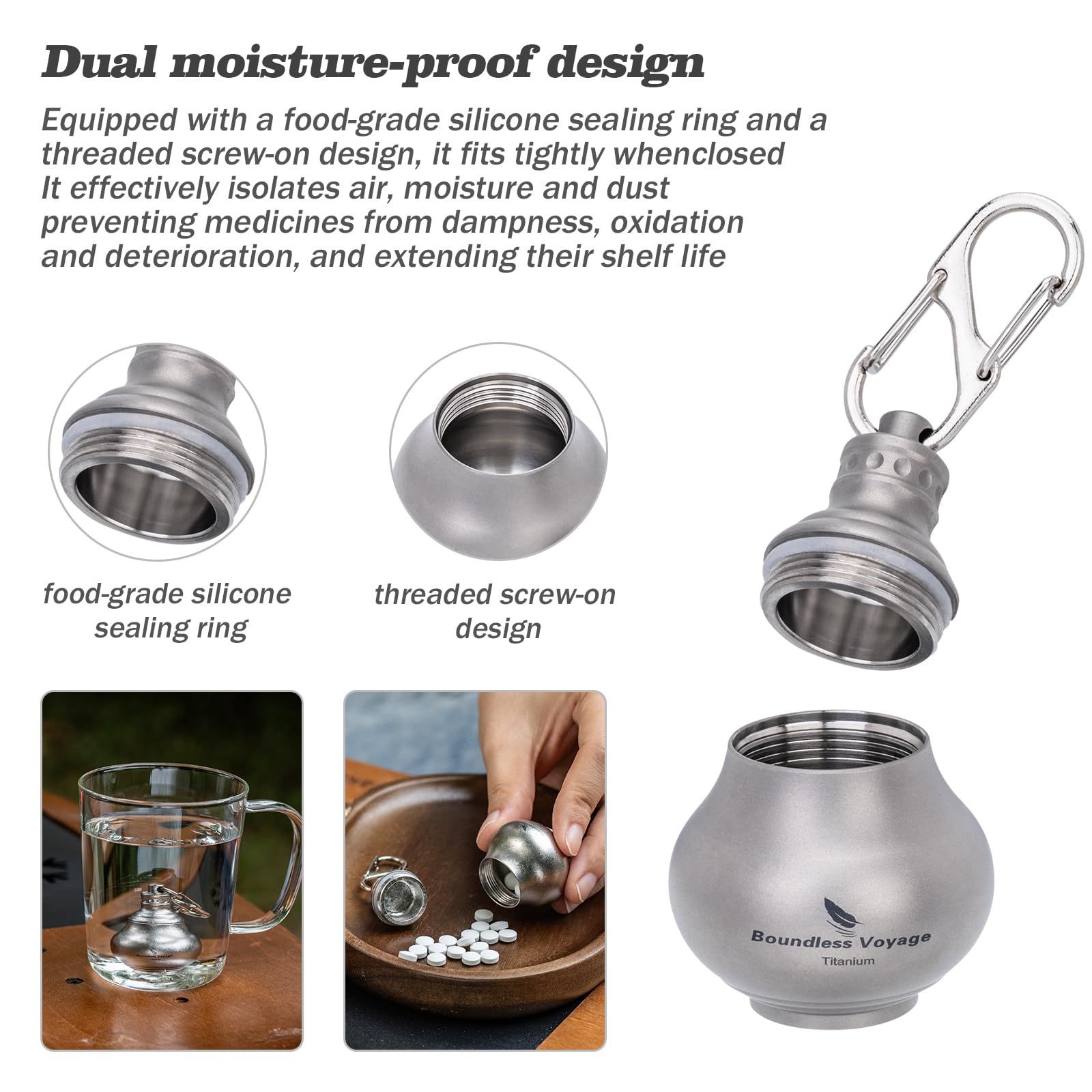iBasingo gourd design pill container with upscale look