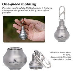 iBasingo seamless cnc pill jar highlights precision and durability