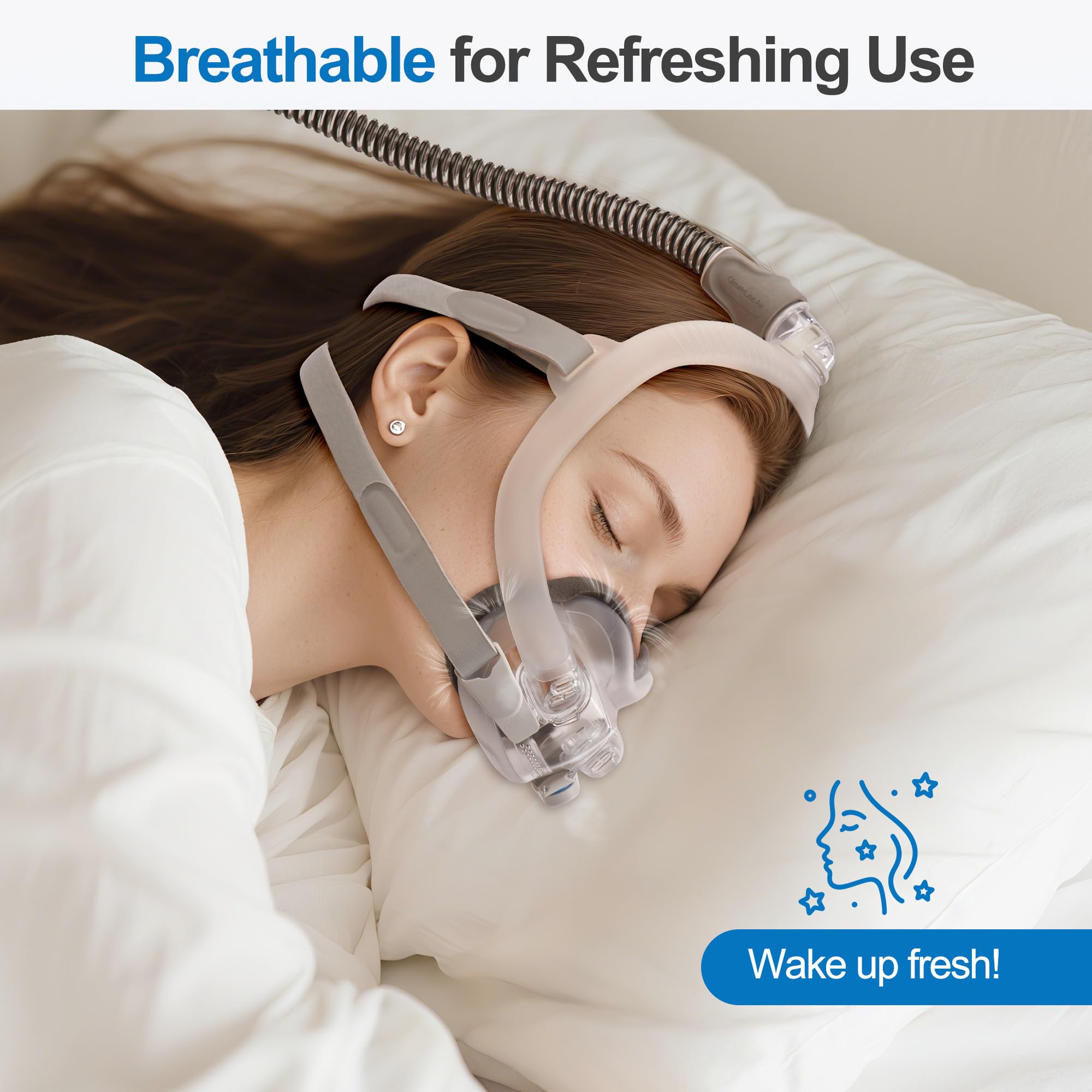 Small size cushion suitable for nose width 1–1.3 inches for comfort
