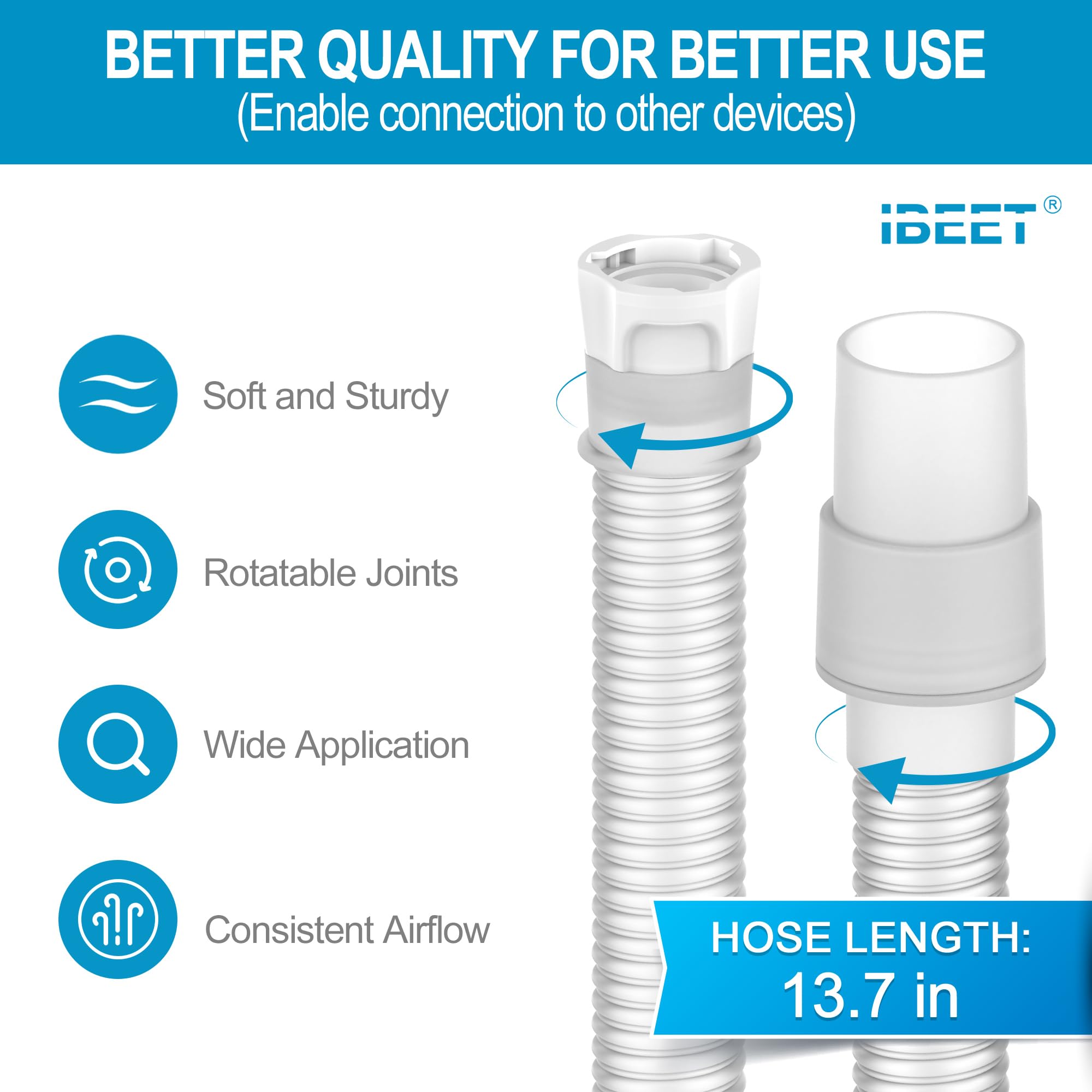 IBEET Air Mini connection accessory for waterless setups.