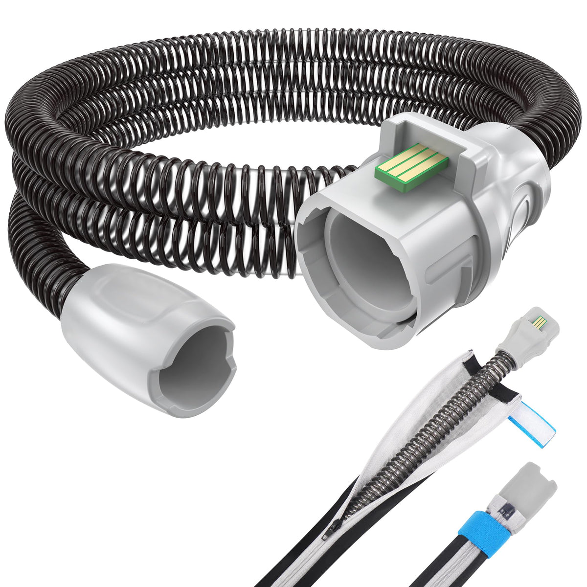 IBEET Climate Line hose maintains steady temperature for comfortable CPAP therapy.
