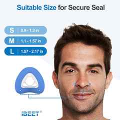 IBEET CPAP-friendly cushion with easy maintenance wipes