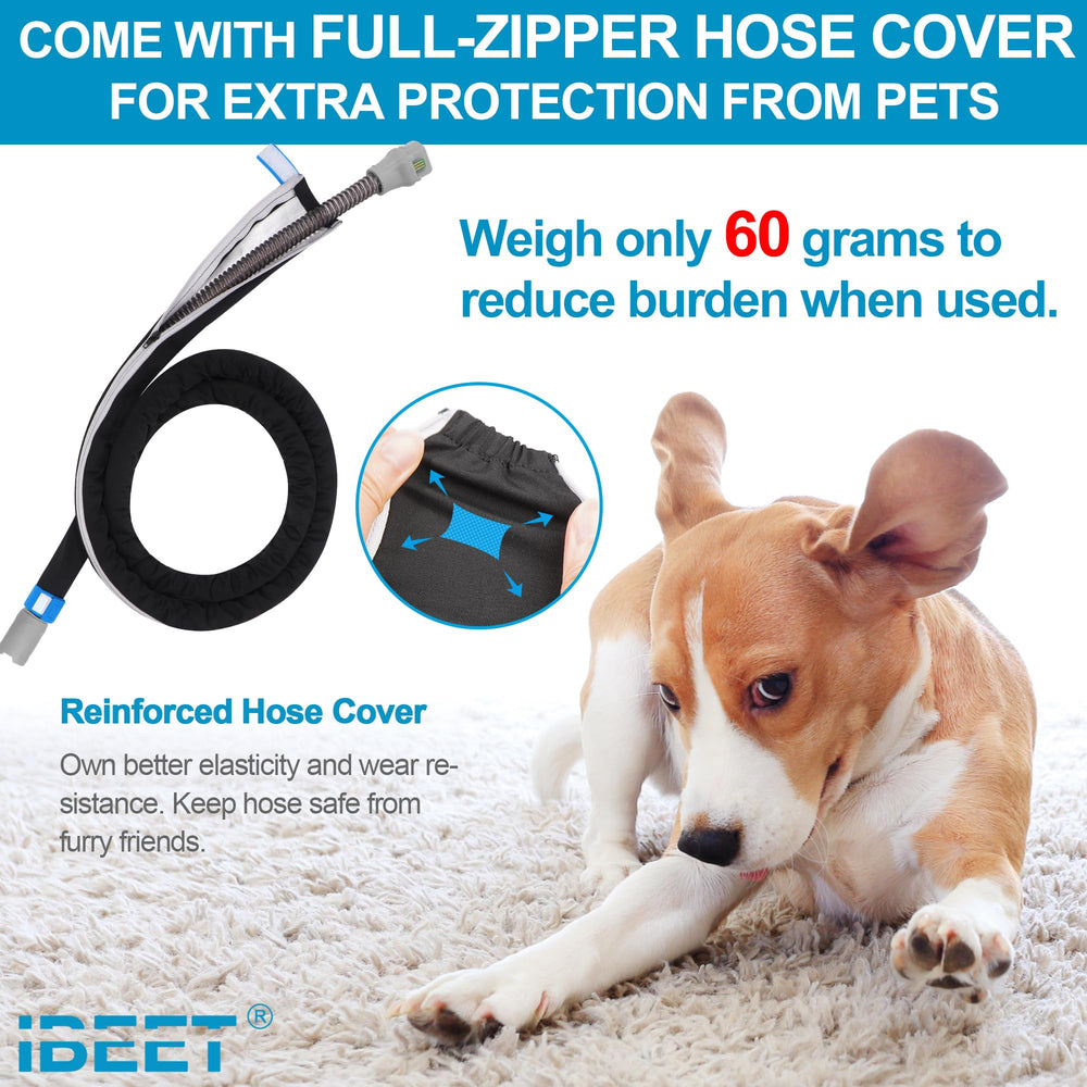IBEET enlarged silicone seal creates airtight connection and quieter nights.