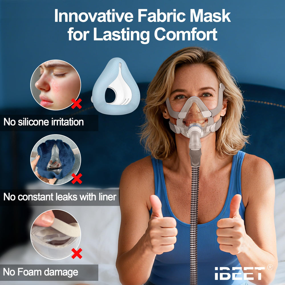 IBEET Fabric Cushion breathable surface keeps skin dry and comfortable during sleep.
